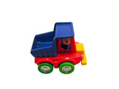 izole kamyon oyuncak