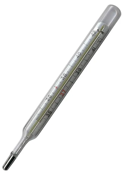 Medicinsk termometer isolerade — Stockfoto