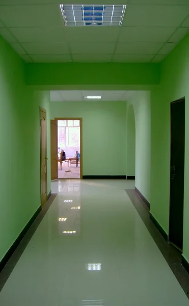 Corridor in a hall in office — Stock Photo, Image