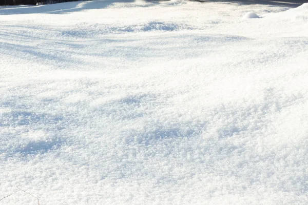 Die Textur Des Gefallenen Flauschigen Schnees Schneehintergrund — Stockfoto