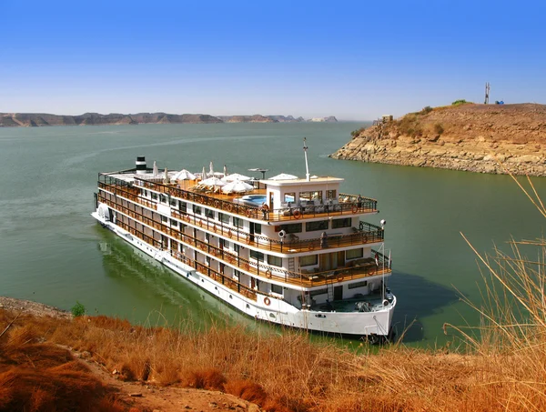 Lüks nile cruise göl Nasır, abu simbel, aswan (Mısır) Telifsiz Stok Imajlar