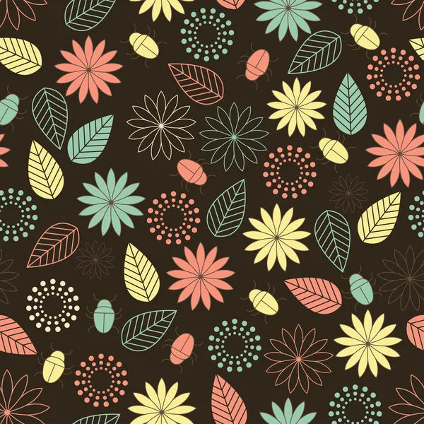 Floral background — Stock Vector