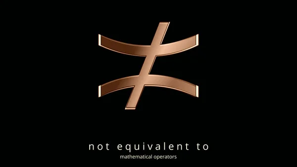 아니다 전문가들 수학에서는 Equality 기반으로 창조적 타이포그래피 상징의 포스터 음색에 — 스톡 사진