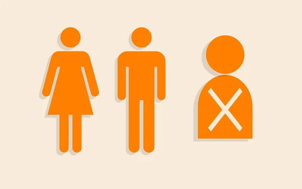 Third Gender Classifications Non Binary Intersex People Sex Designation Identities — Stock Photo, Image