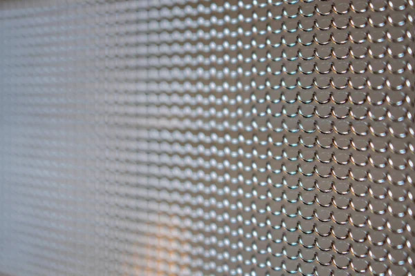 Silver Chain Link Pattern Background — Stockfoto