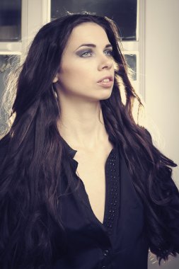 Genç Bayan model poz