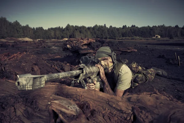 Sniper — Stock Photo, Image