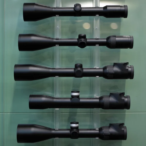 Rifle scope on show — Stock Photo, Image
