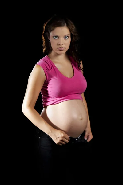 Signora incinta. — Foto Stock