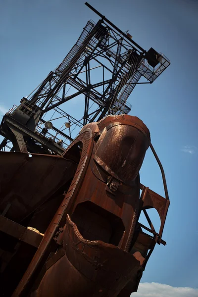 Bagger für den Kohlebergbau — Stockfoto