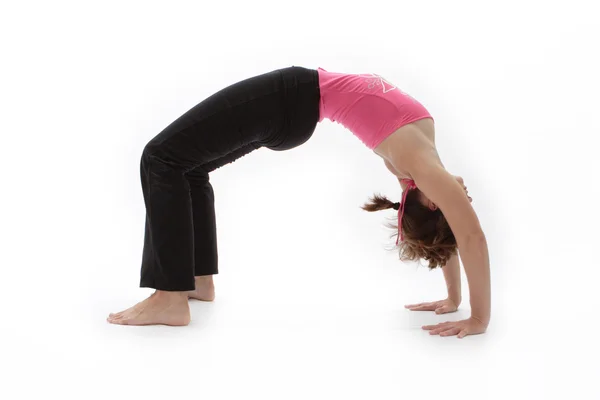 Yoga-oefeningen — Stockfoto