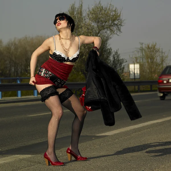 Prostituată — Fotografie, imagine de stoc