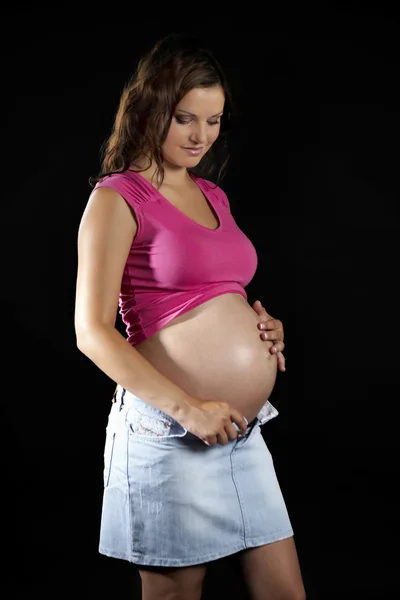 Pani w ciąży — Zdjęcie stockowe