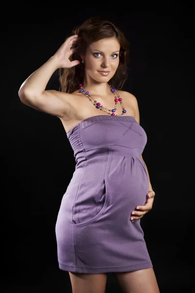 Signora incinta. — Foto Stock