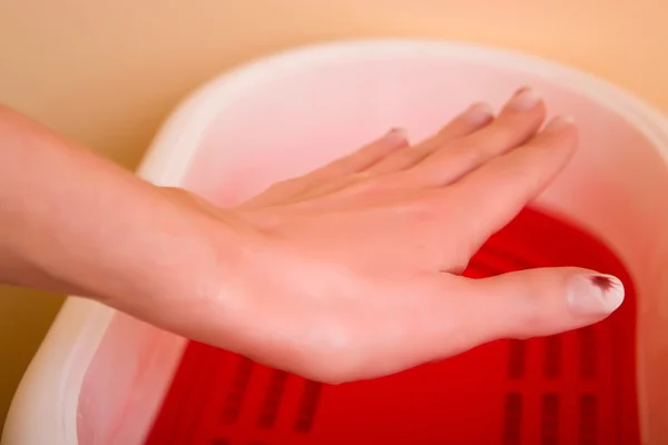 Taking care of hands and nails — Stock Photo, Image