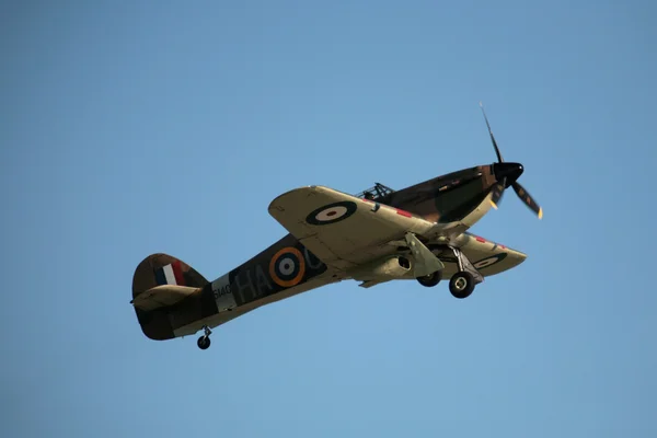 Plane on air show — Stock Photo, Image