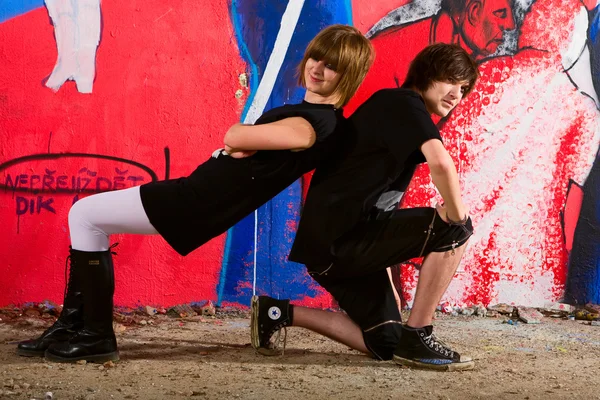 Punk people — Stock Photo, Image