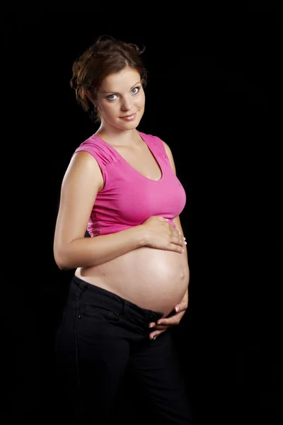 Signora incinta. — Foto Stock