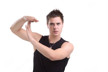 adam gösteren işaret