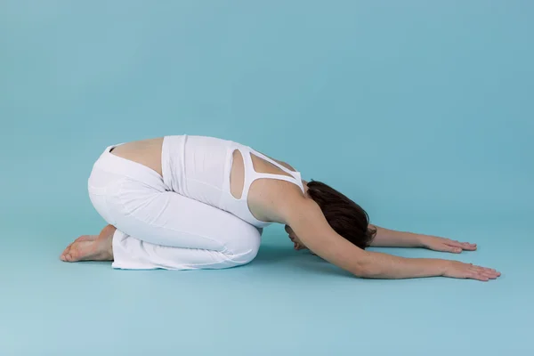 Ejercicio de yoga — Foto de Stock