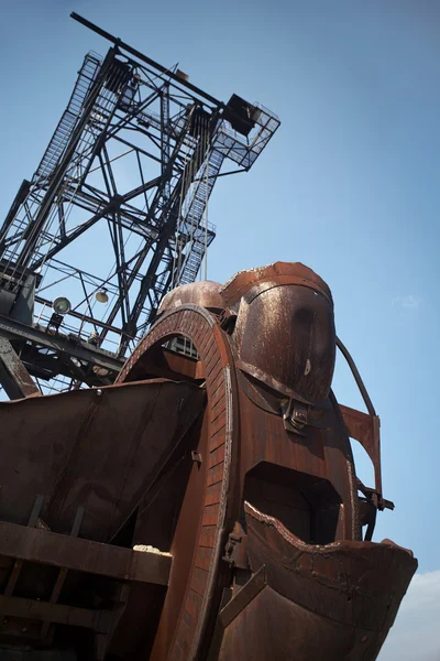 石炭鉱業の掘削機 — ストック写真