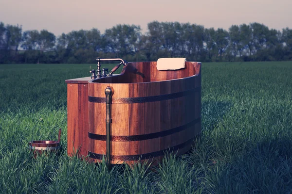 ahşap banyo küveti