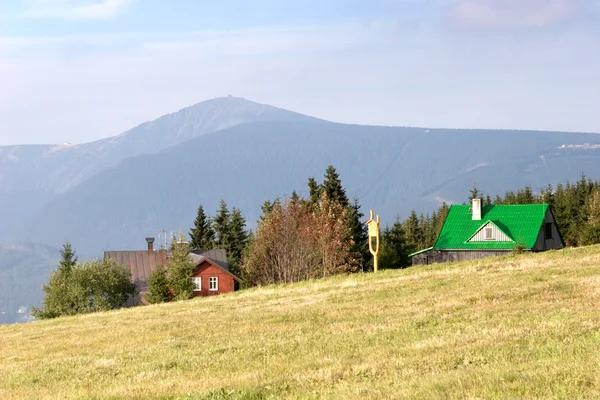 Tsjechische hooglanden en bergen — Stok fotoğraf
