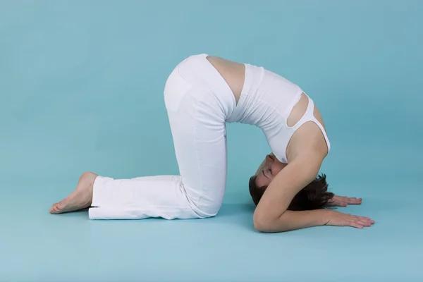Yoga-oefeningen — Stockfoto