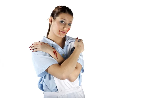 Old style nurse Royalty Free Stock Images