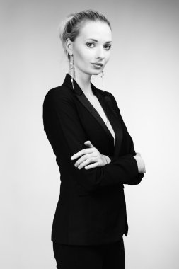 güzel sarışın Bayan