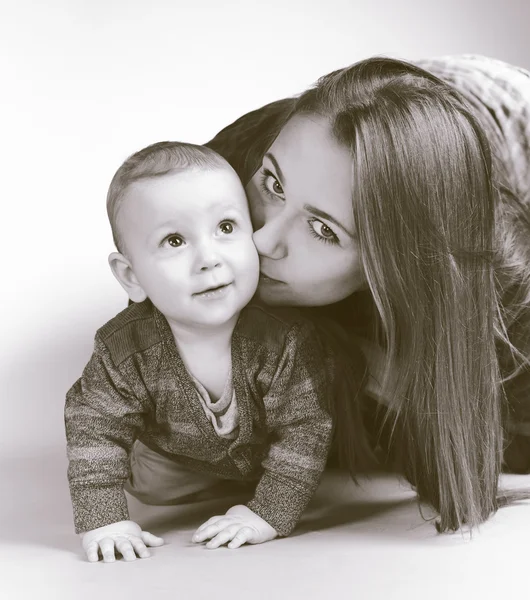 Madre con hijo — Foto de Stock