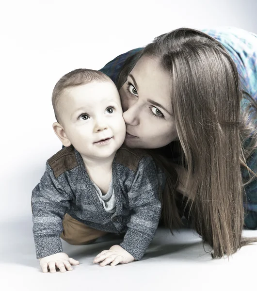 Madre con figlio — Foto Stock