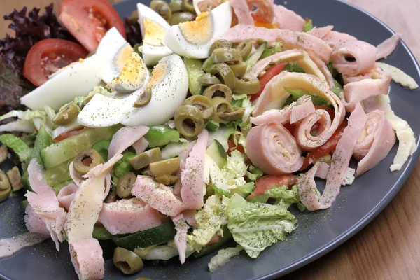 Salad in a plate — Stock Photo, Image