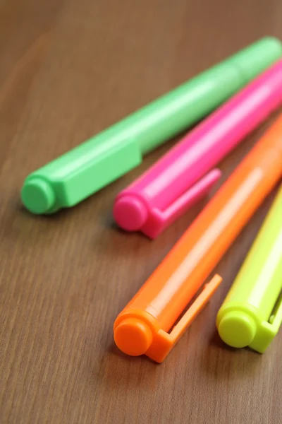 Multicolored markers — Stock Photo, Image