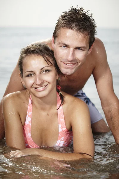 Summer day on beach — Stock Photo, Image