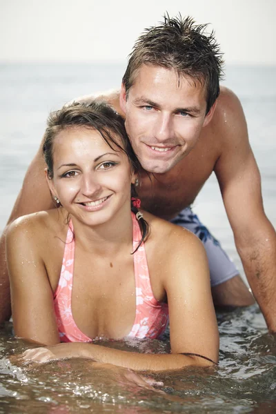 Día de verano en la playa — Foto de Stock