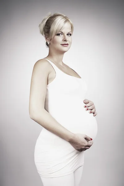 Pregnant Girl — Stock Photo, Image