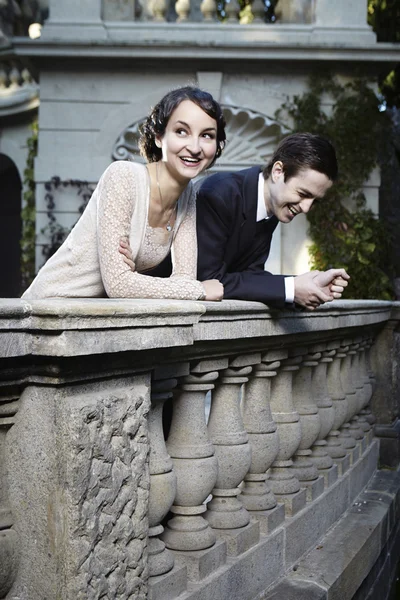 Lovely vintage couple — Stock Photo, Image