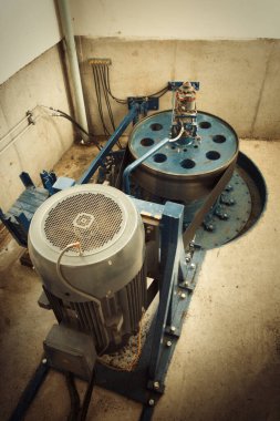 Fırlatmadan önce küçük nehirdeki mikro hidroelektrik santralinin konumu