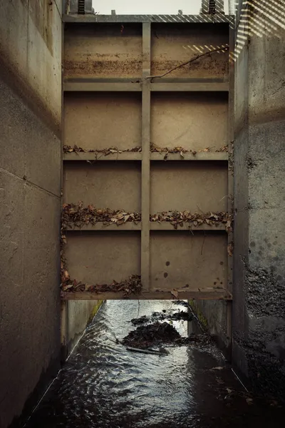 Location Micro Hydropower Plant Small River Launching — Stock Photo, Image