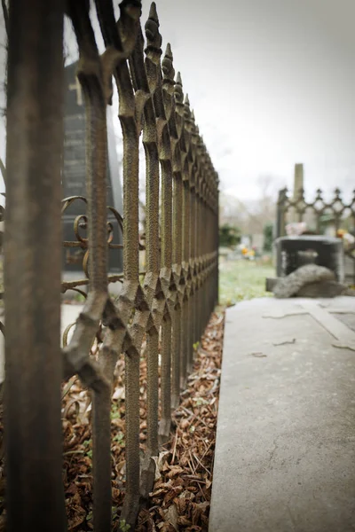 Detail Classic Older Christian Jewish Cemetery — Stock Photo, Image