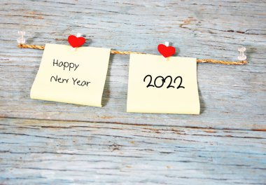 Arka plan için yeni yıl 2022 işaret şablonu tasarımınız kutlu olsun