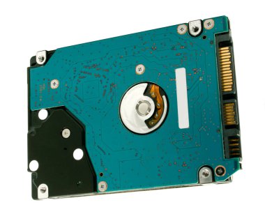 bilgisayar bellek deposu beyaz arkaplanda izole edildi