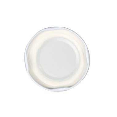 Şişe kapağı beyaz arkaplanda izole edildi 