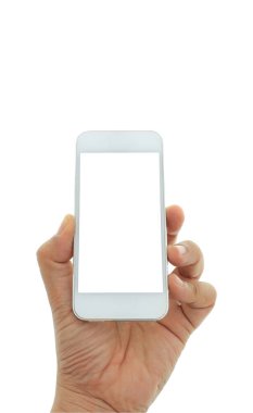 Beyaz arkaplanda çıtır kraker izole edildi