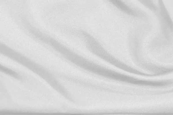 Smooth Elegant Black Silk Fabric Satin Luxury Cloth Texture Can — Stock Photo, Image