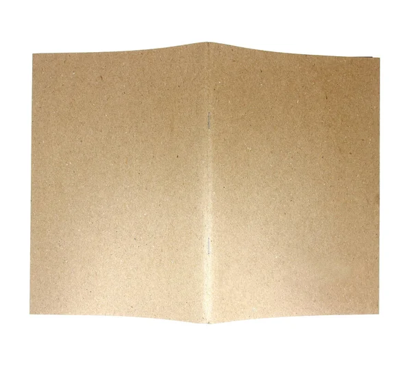 Copertina Del Libro Faccia Giù Bianco — Foto Stock