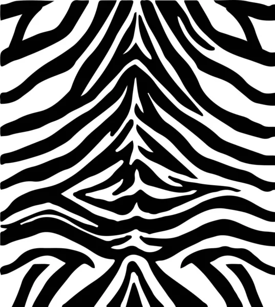 Illustration Bandes Tigre Isolé Sur Fond — Image vectorielle