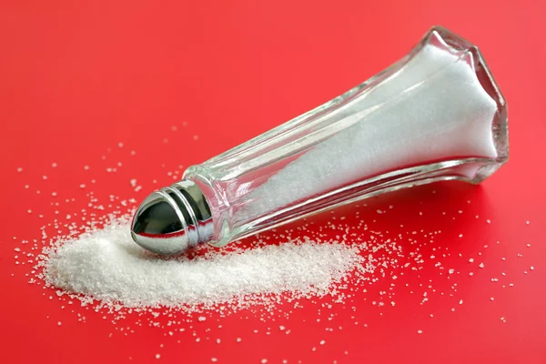 Spillt salt — Stockfoto