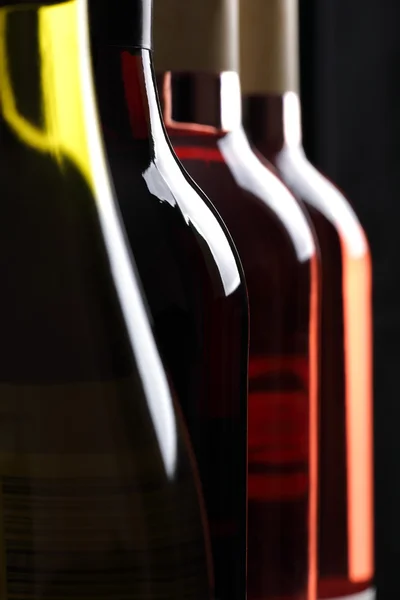 Botellas de vino — Foto de Stock